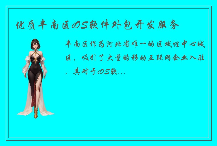 优质丰南区iOS软件外包开发服务